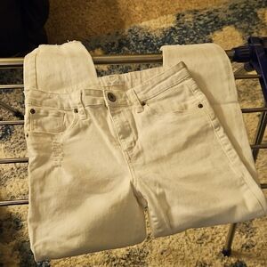 STS Blue Women's Off-White Straight Leg Jeans